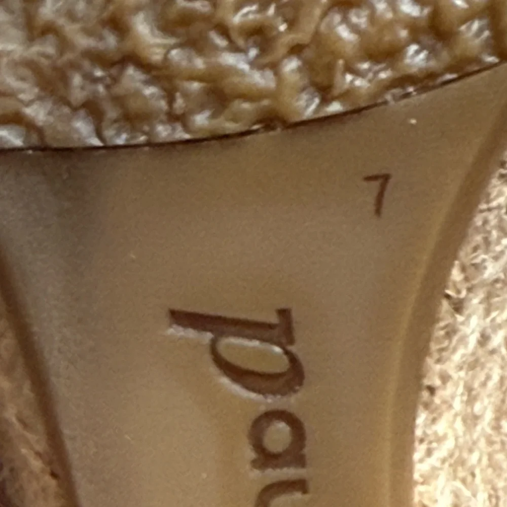 Paul Green Women's Metallic Brown Espadrilles